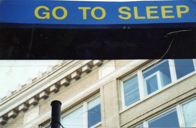 Card #145 – Go to Sleep