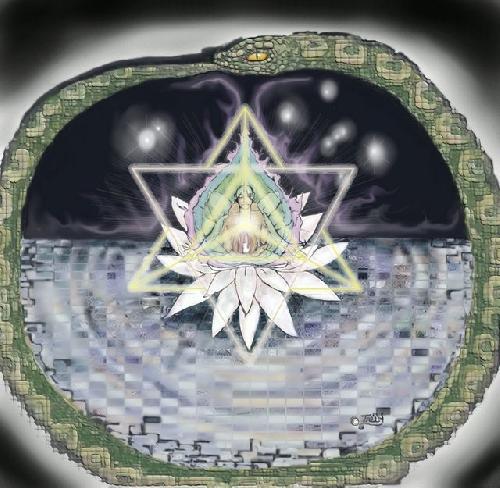 Card #390 – Inner Wholeness — Sealing your own Circle